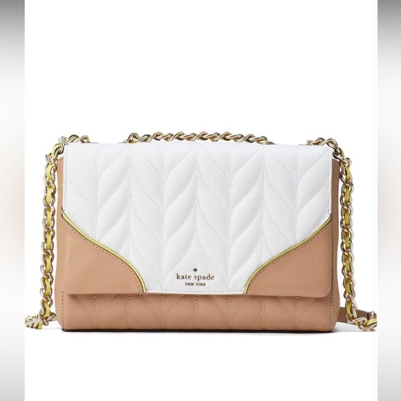 EUC Kate Spade Emelyn Briar Lane quilted bag medium - Picture 7 of 10